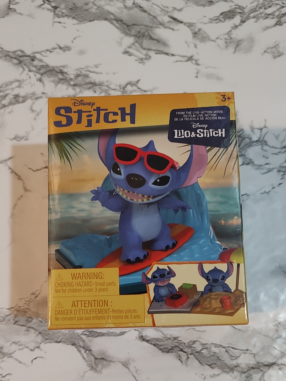 Disney Surfing Stitch Figure - Blue